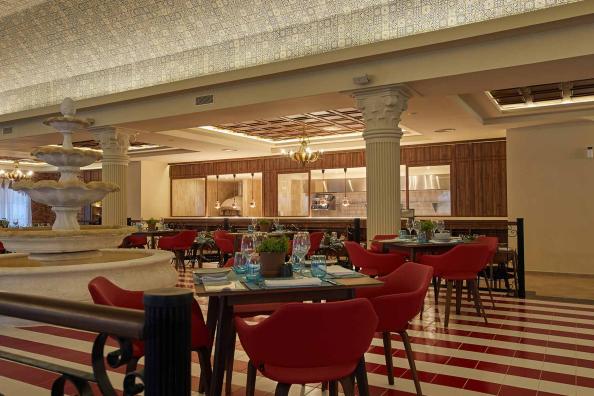 Bella Italia Restaurant at Luxury Bahia Principe Esmeralda Don Pablo Collection