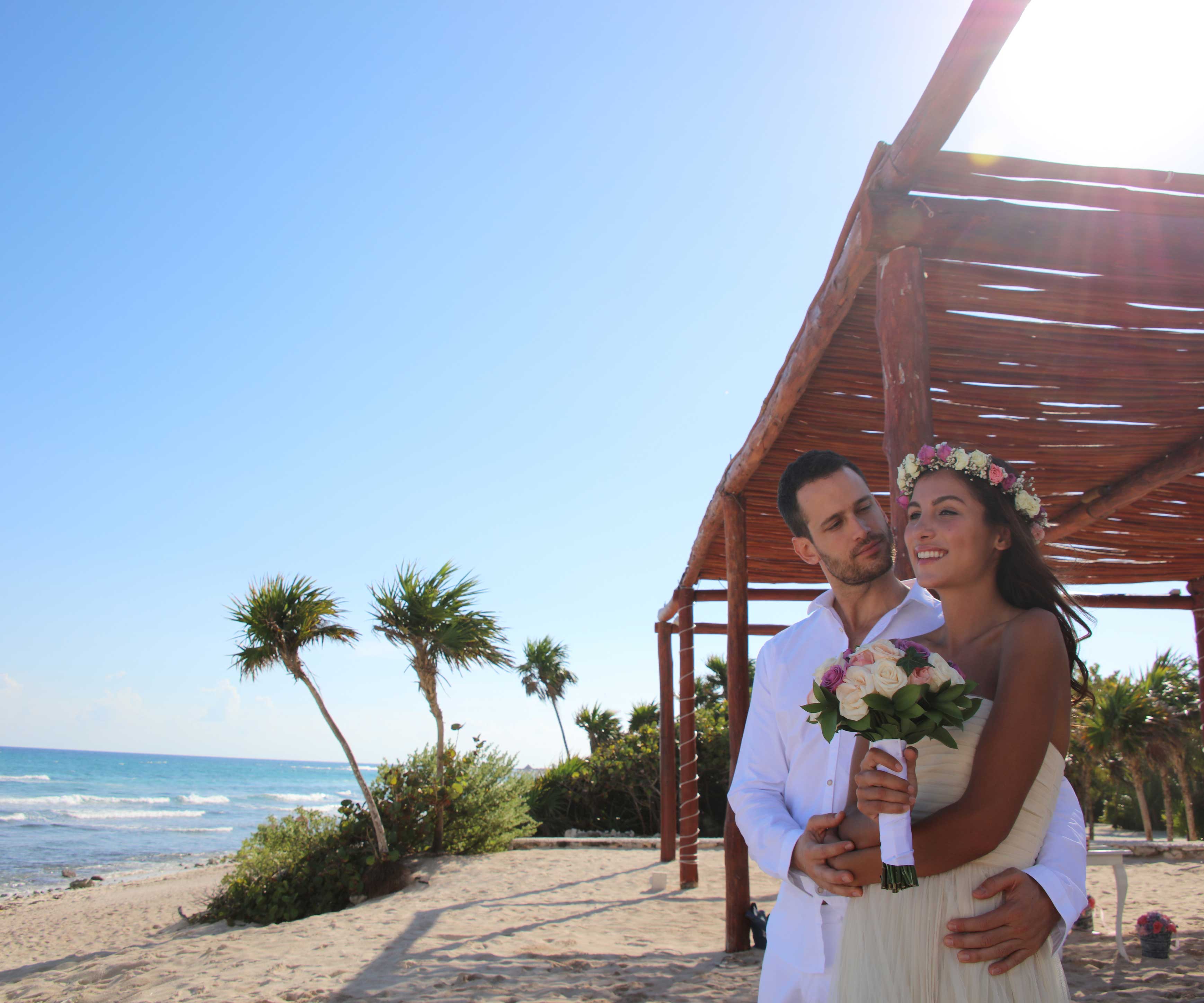 Beach weddings in the Riviera Maya